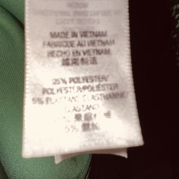 Juicy Couture Dress Snake Print Exposed Back Zip Emerald Green Black sz Medium - Picture 7 of 8